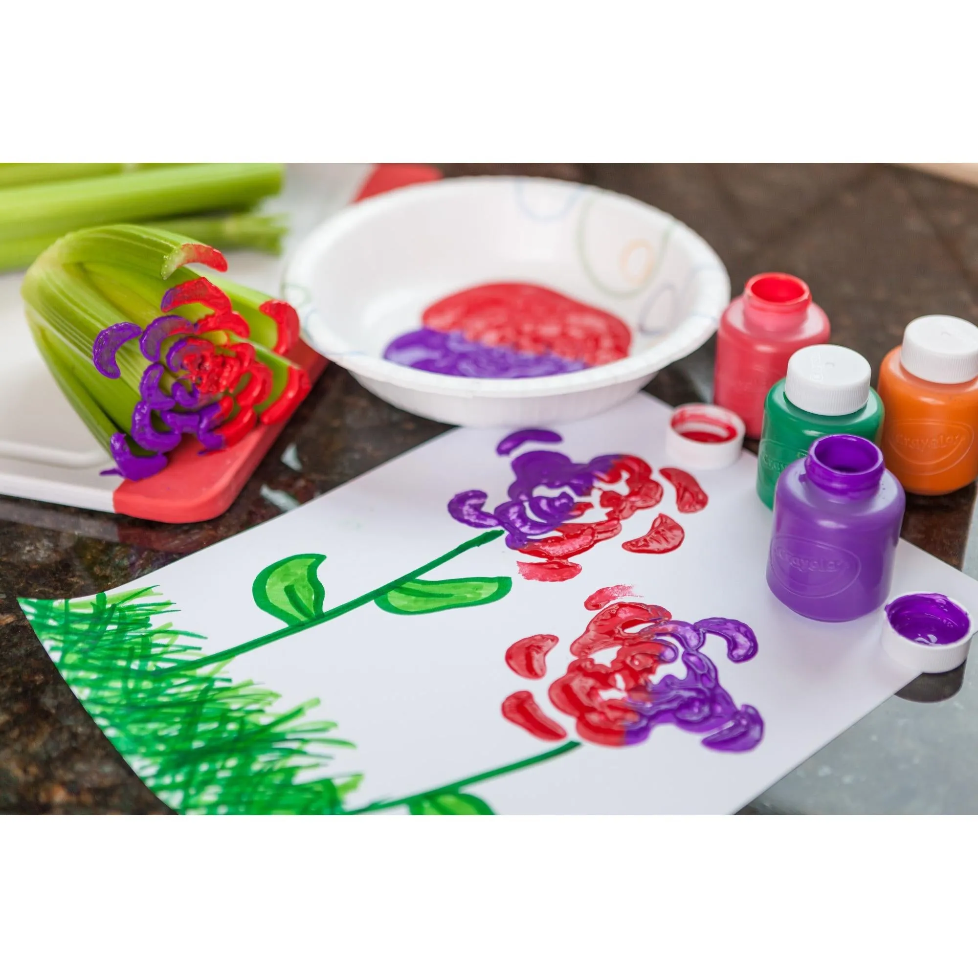 10 WASHABLE PAINT BOTTLES
