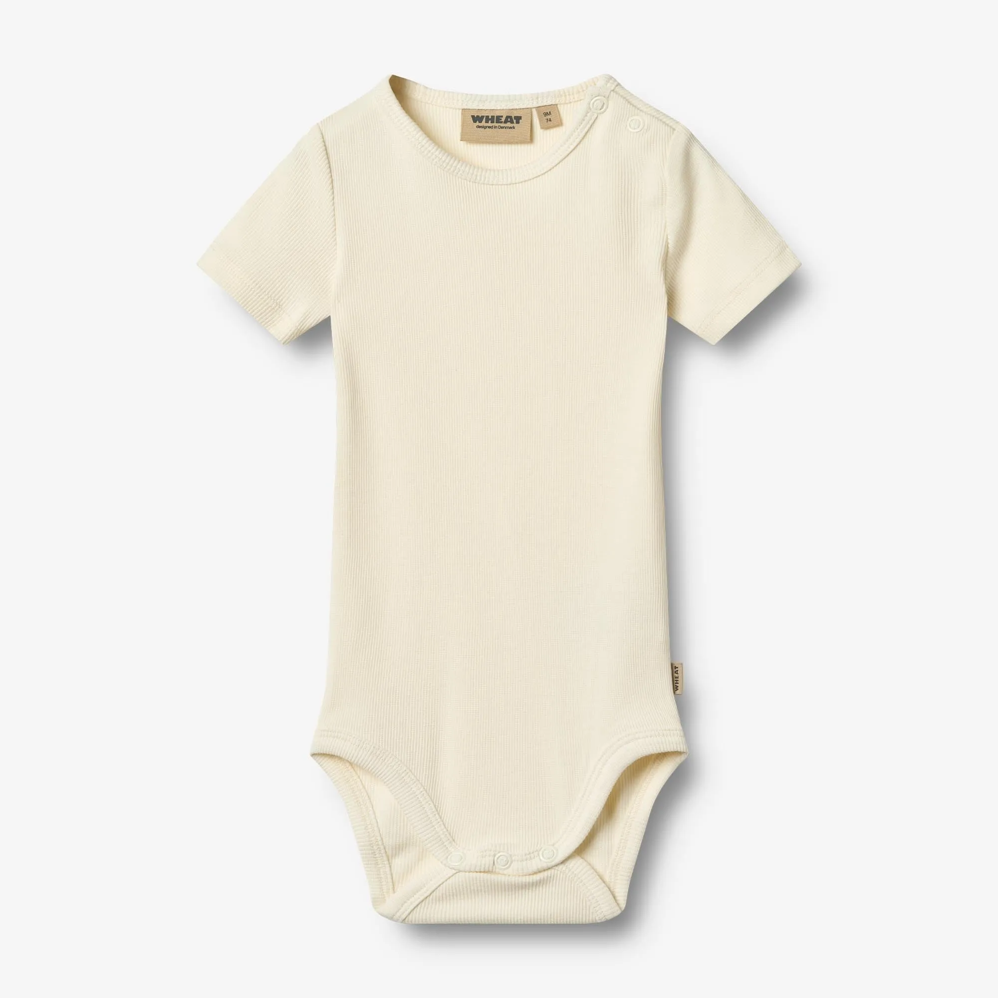 2 Rib Body S/S Timo - gravel melange