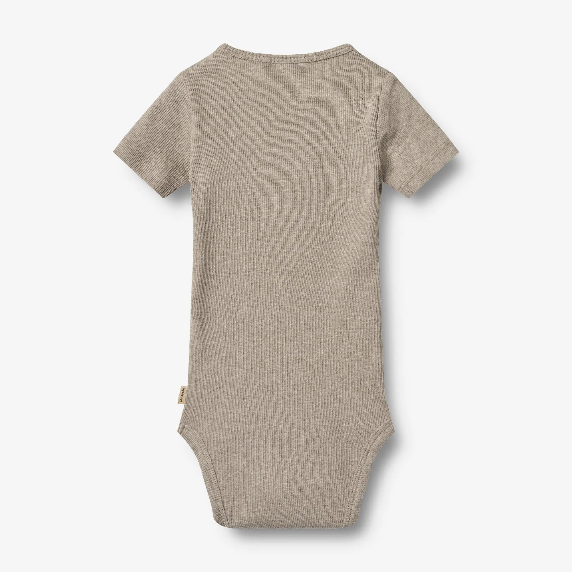 2 Rib Body S/S Timo - gravel melange
