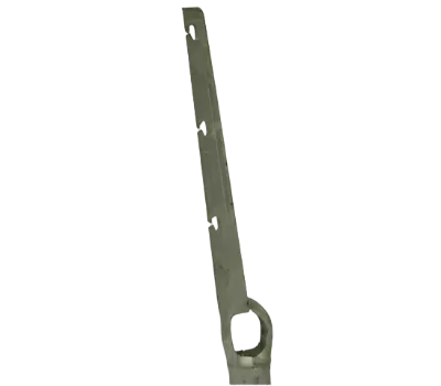 2" x 1-5/8" Vertical 3 Strand Barb Wire Arm