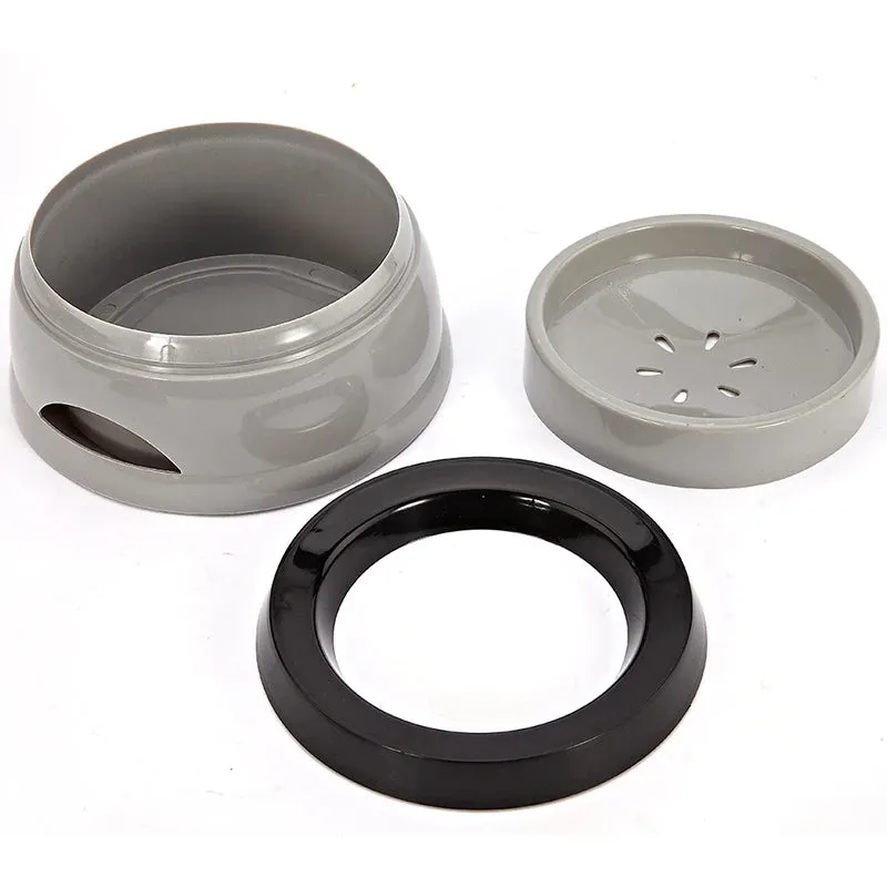 Anti-Spill Floating Pet Bowl for Dogs and Cats