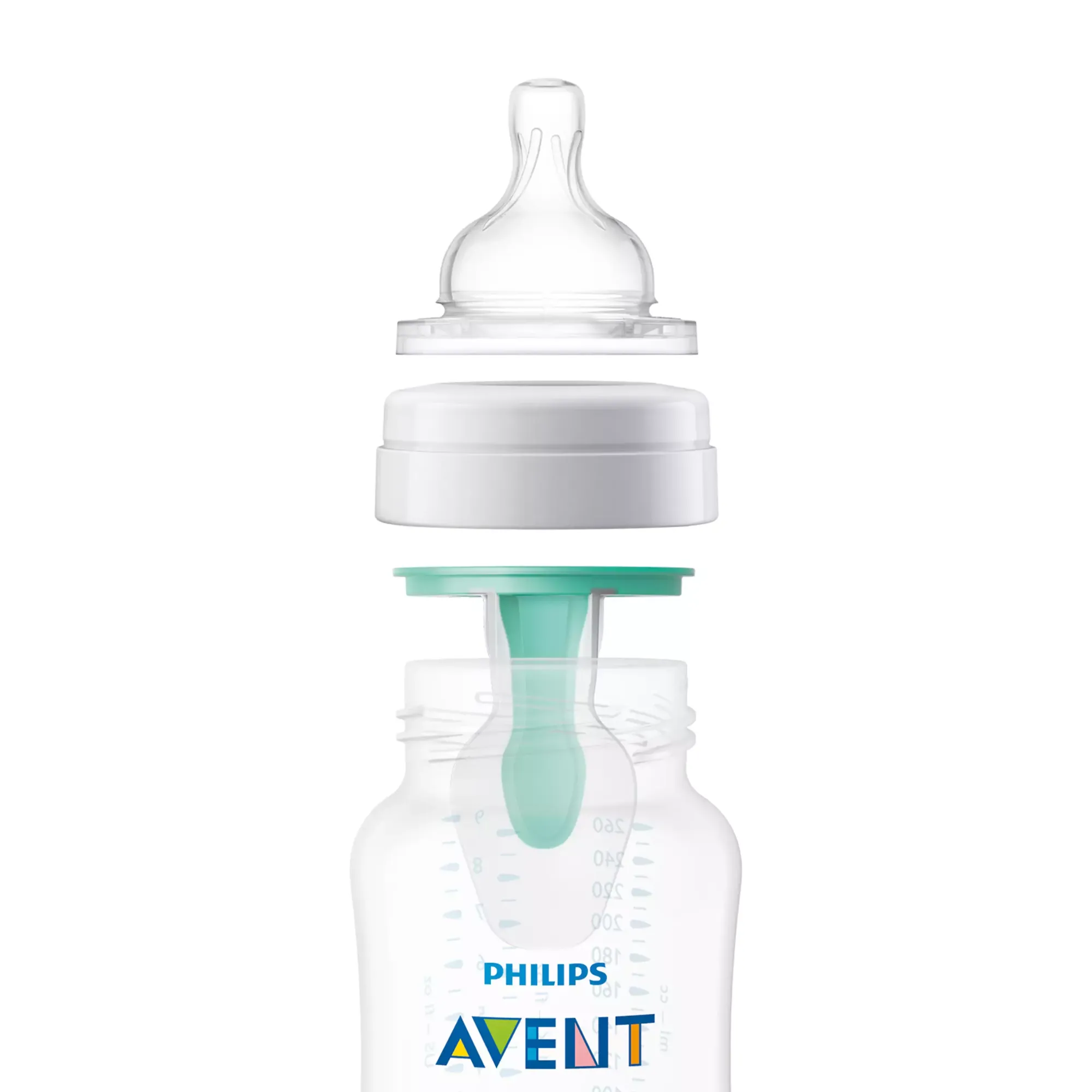AVENT Anti-colic Baby Bottle with AirFree Vent - 9oz (1-Pack)
