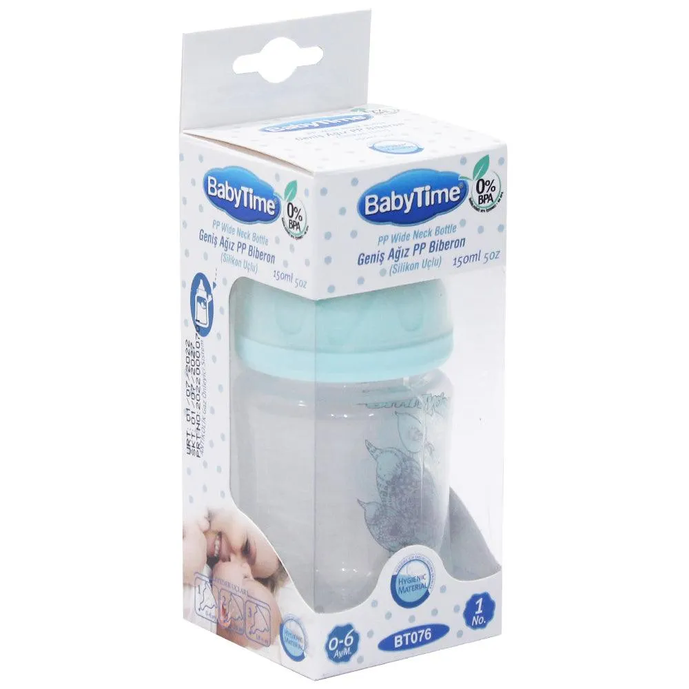 Baby Time Baby Wide Neck Bottle 150ml