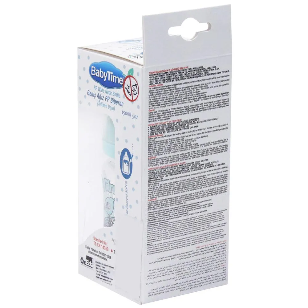 Baby Time Baby Wide Neck Bottle 150ml