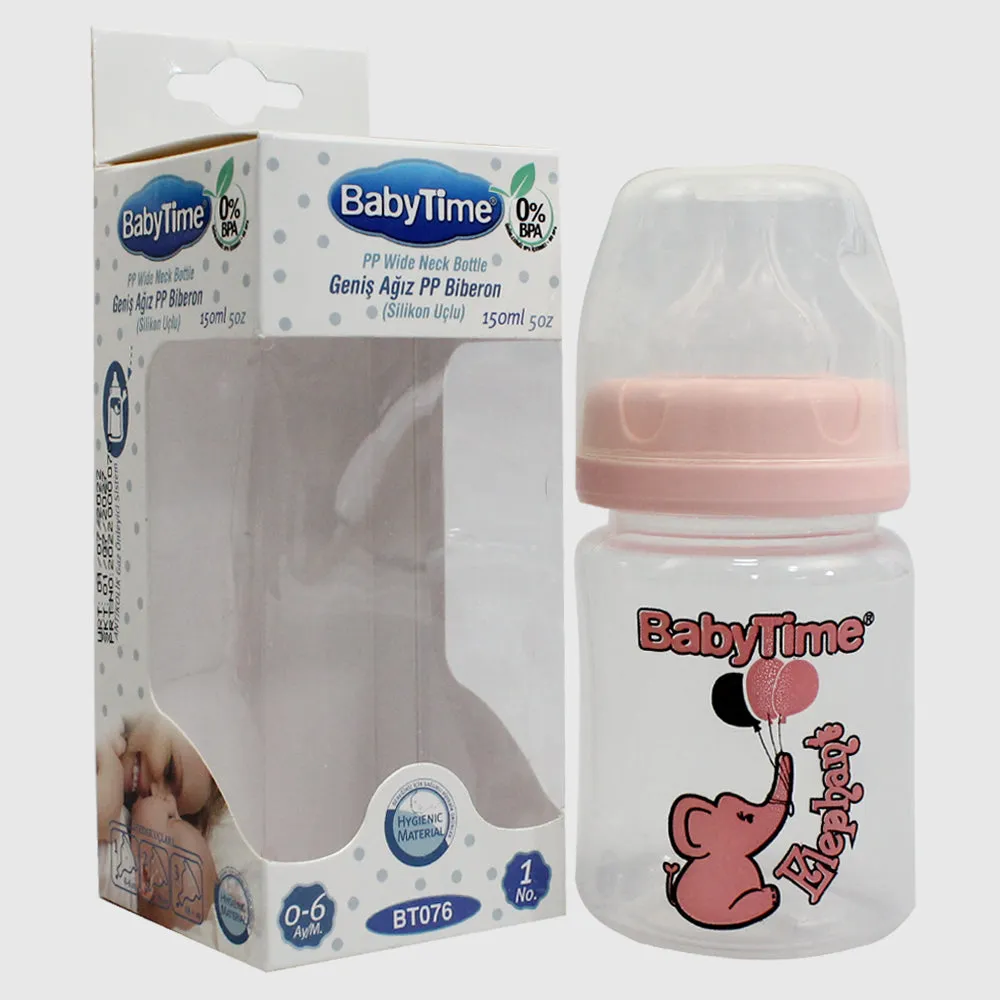Baby Time Baby Wide Neck Bottle 150ml