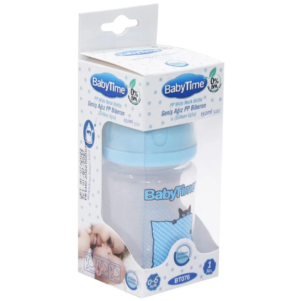 Baby Time Baby Wide Neck Bottle 150ml