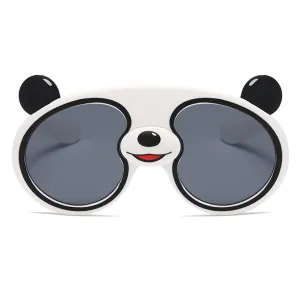 Babymoon Kids Panda  Sunglasses Baby Photoshoot Prop - White