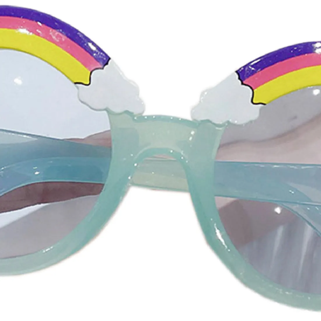 Babymoon Kids Unicorn Sunglasses Baby Photoshoot Prop - Blue