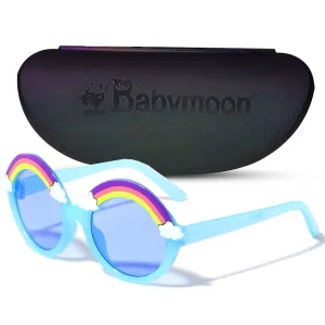 Babymoon Kids Unicorn Sunglasses Baby Photoshoot Prop - Blue
