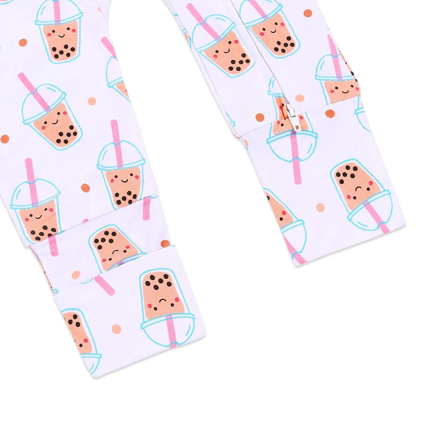 Bamboo Convertible Zip Romper - Boba
