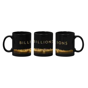 Billions Skyline Black Mug