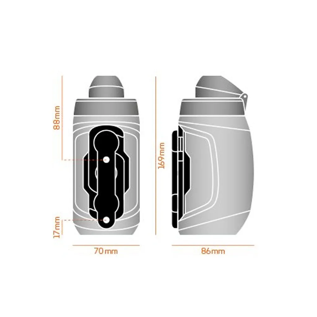 Bottle Fidlock 450ml W/ Bike Base Black