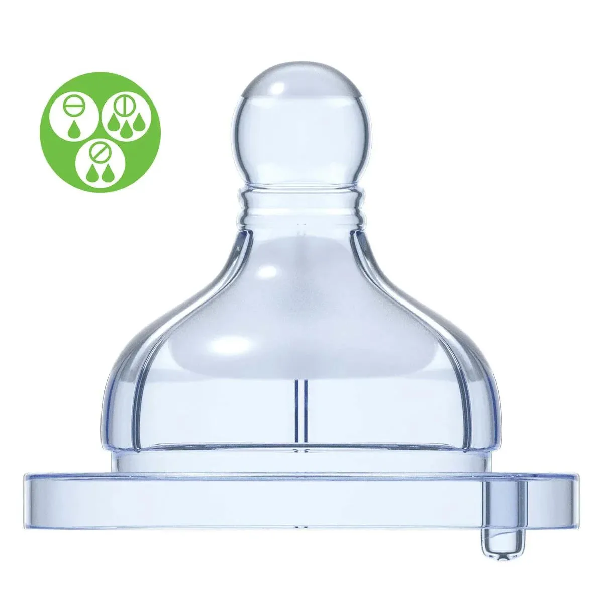 Chicco Well-Being Teat 2m  Adjustable Flow - 2 Pack
