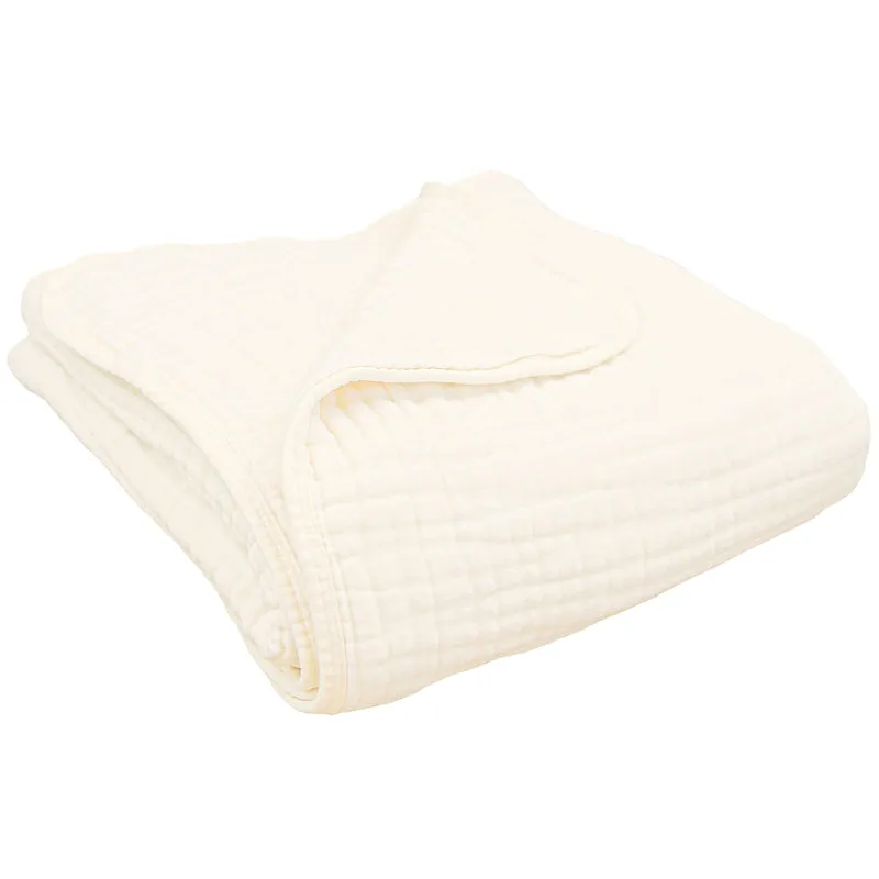 Cloud Muslin Quilt, Cream