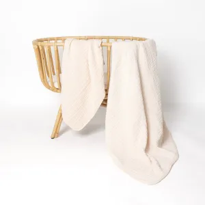 Cloud Muslin Quilt, Cream