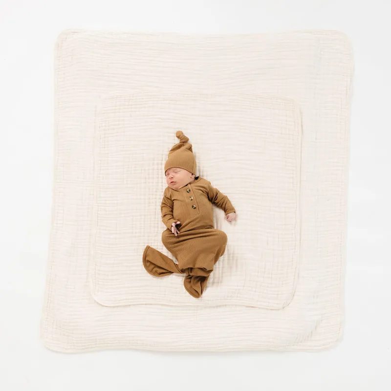 Cloud Muslin Quilt, Cream