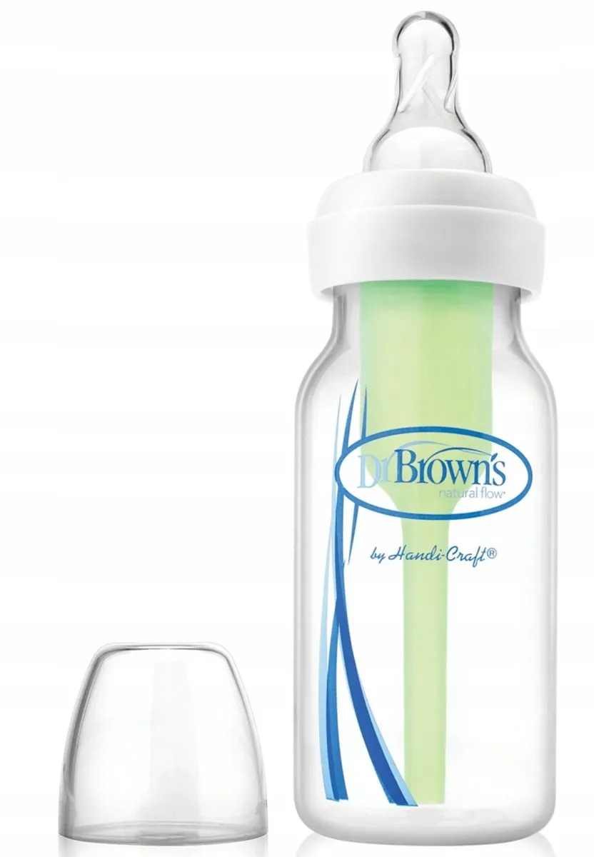 Dr.Brown's 4 oz/120 ml PP Narrow Bottle, 1-Pack- White