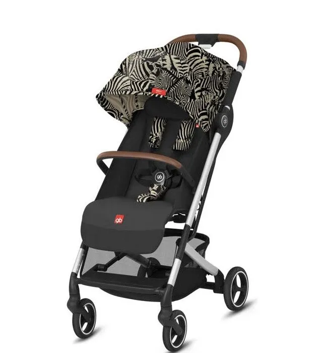 GB Qbit  All City Fashion Edition B - Desert Night Dark grey  Adaptors   Rain Cover - [Bundle Pack] (2 Yr Warranty)