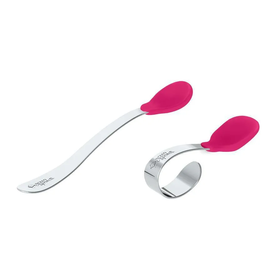 Green Sprouts Learning Spoon Set Pink