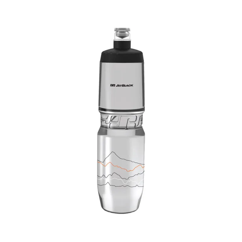 JetBlack Icon Bottle 900ml - Clear / Black