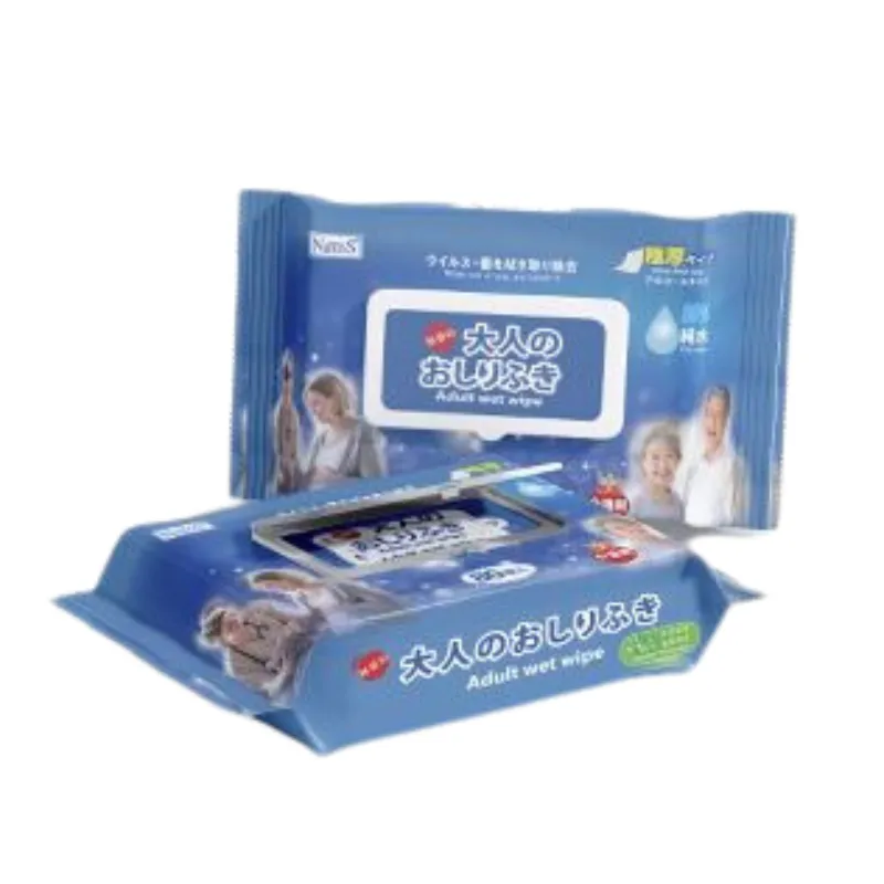 NAXOS Adult Wet Wipes 80s (BUNDLE OF 12/3 PACKS)