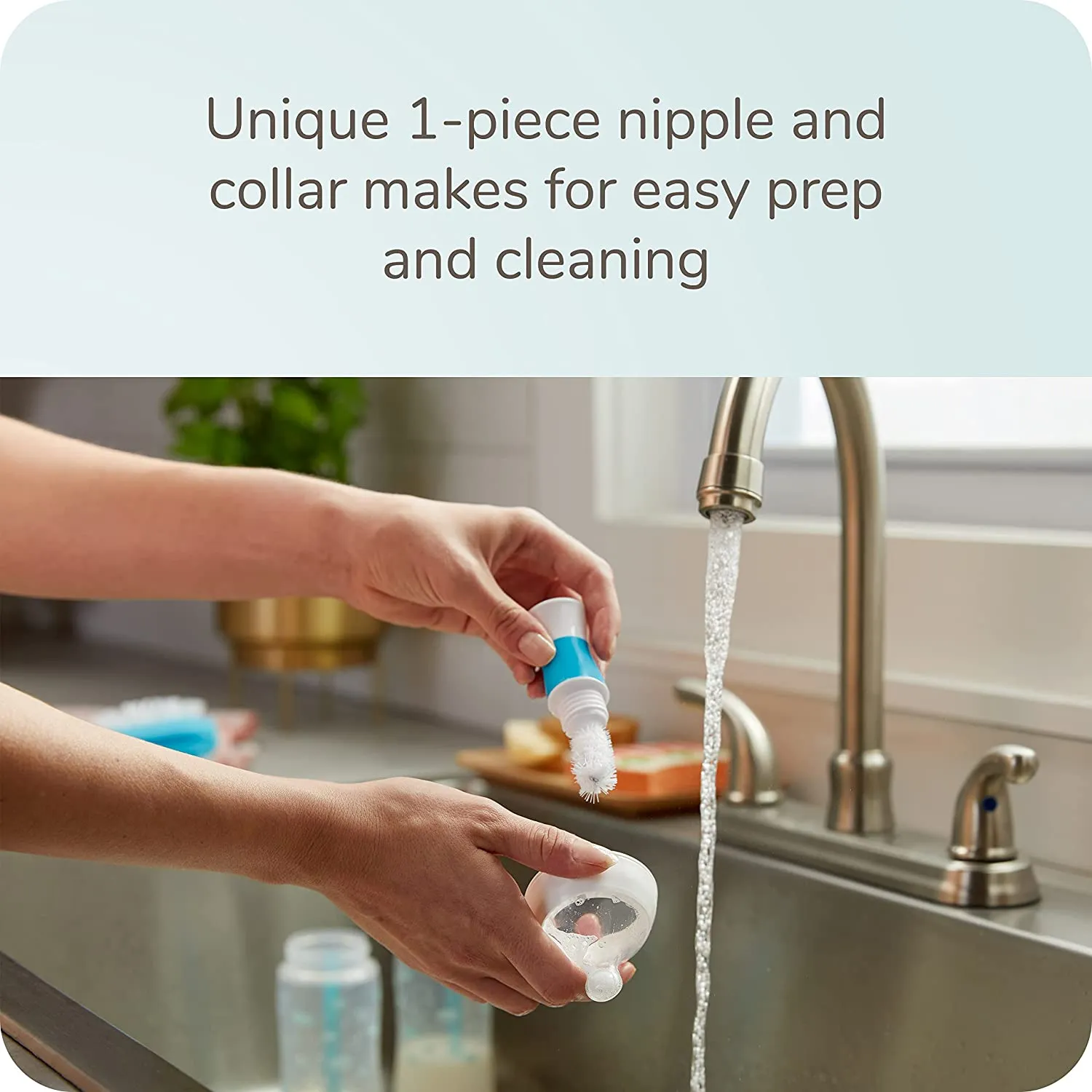 NUK 7 Piece Smooth Flow Pro Anti Colic Baby Bottle & Pacifier Newborn Gift Set