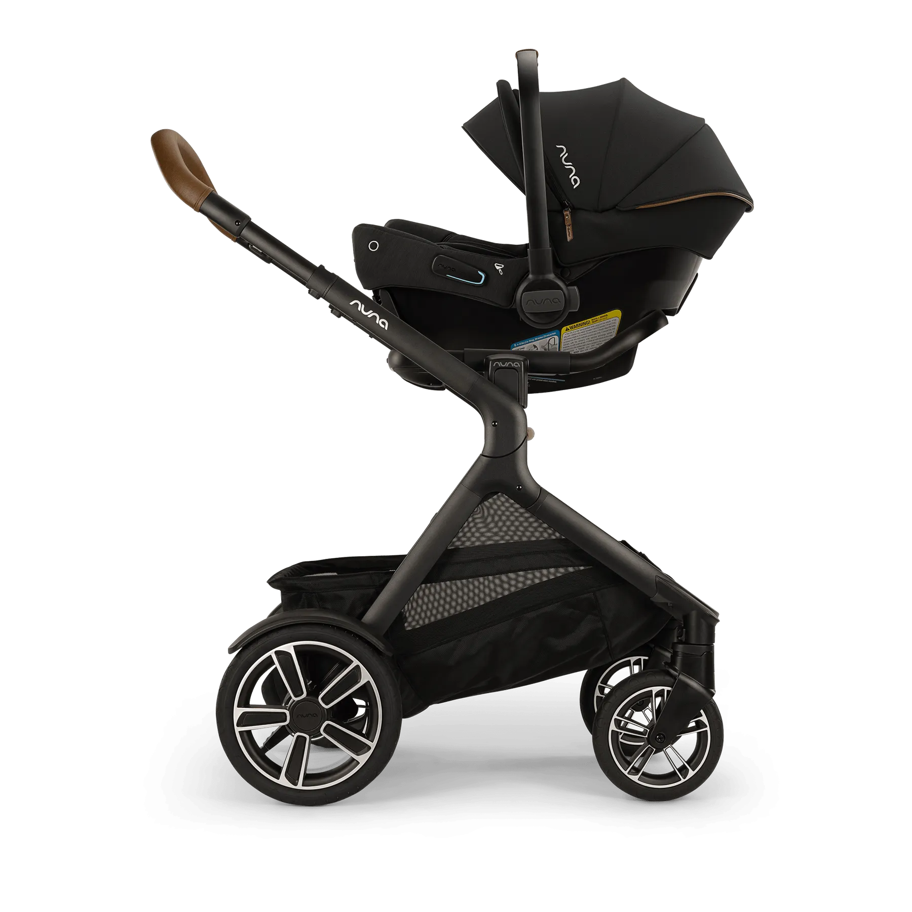 Nuna Pipa Urbn   Demi Next and Rider Board Travel System - Caviar
