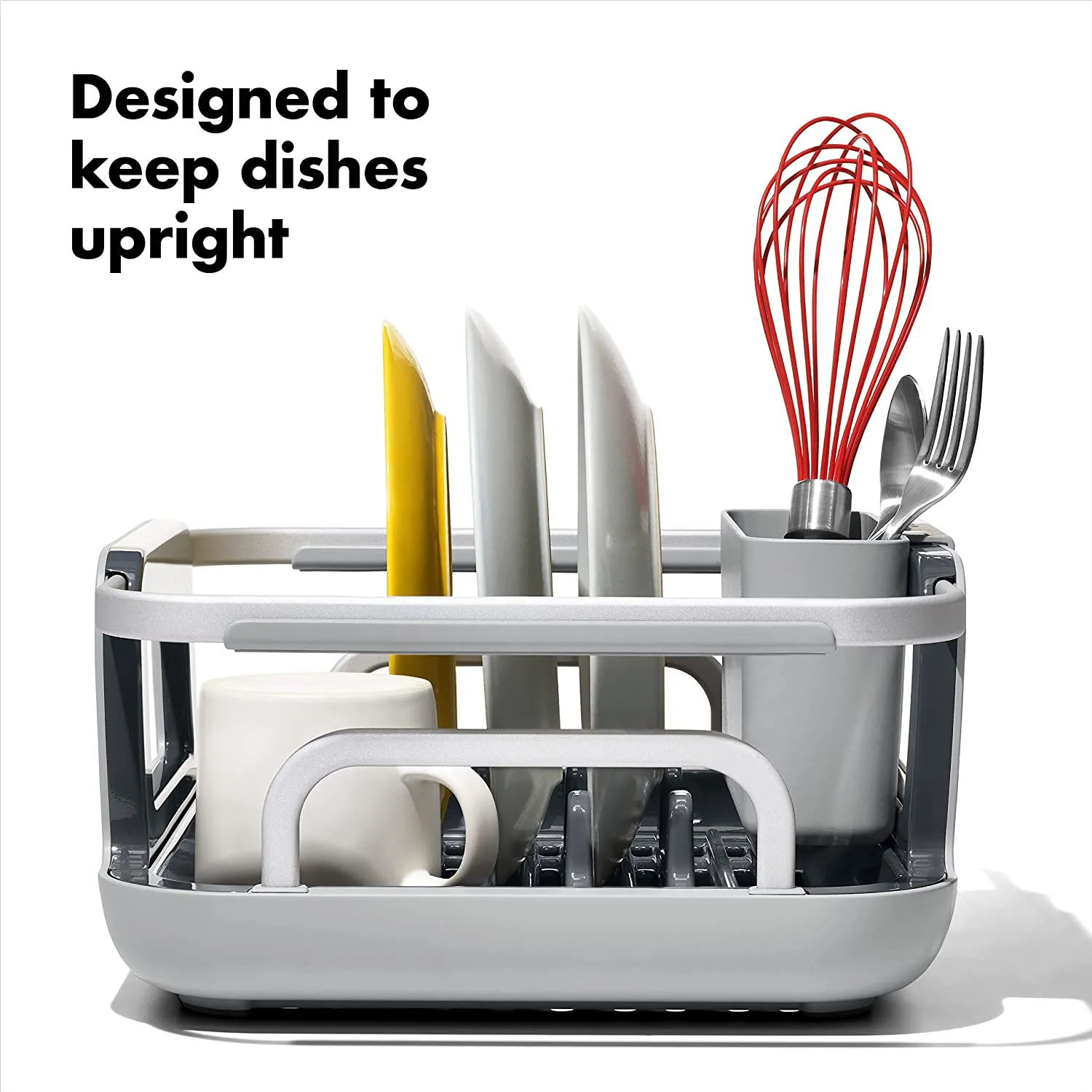 OXO GG OVER THE SINK ALUMINUM DISH RACK