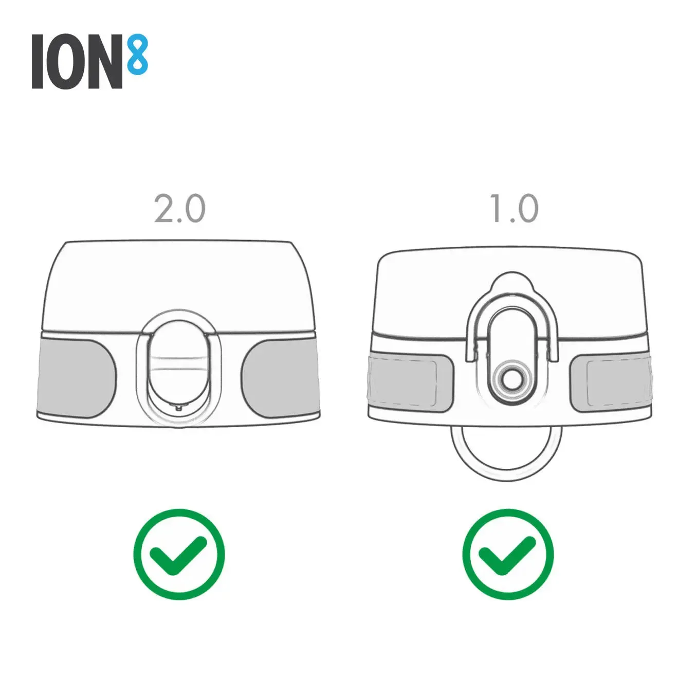Replacement Seals Leak Proof Water Bottle Accessory, Replacement Seals