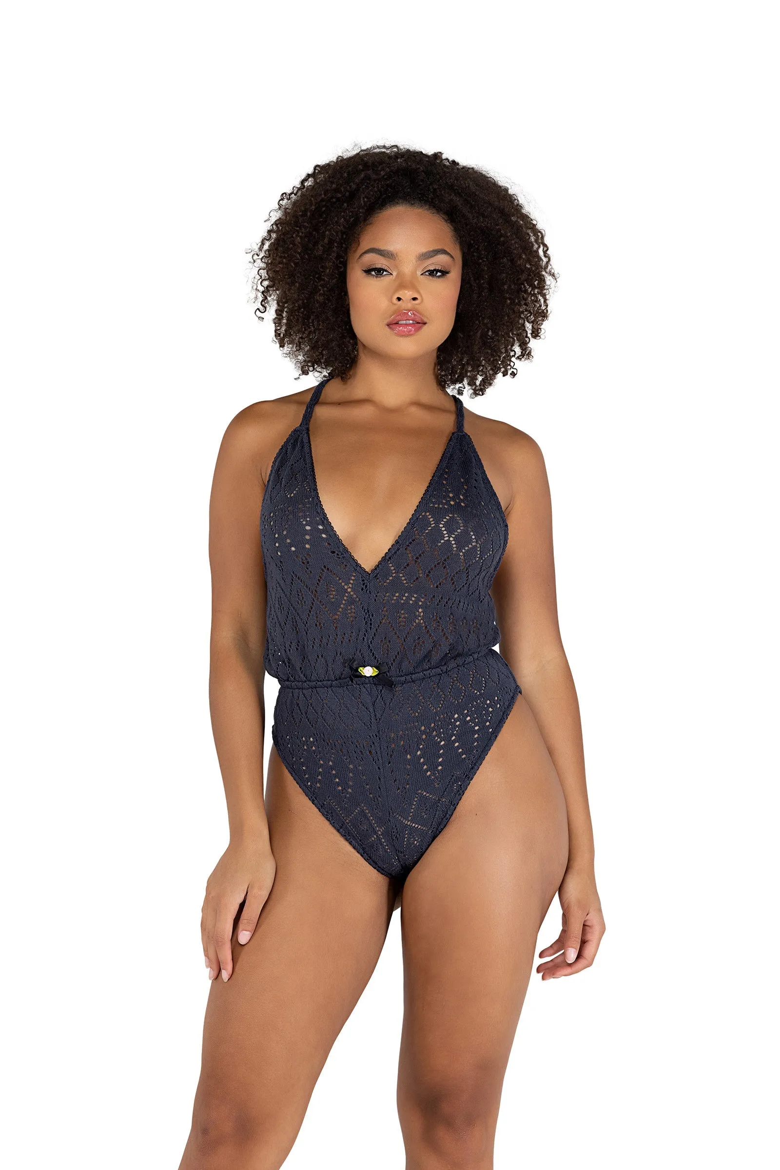 Roma Cozy Pointelle Romper Roma Confidential