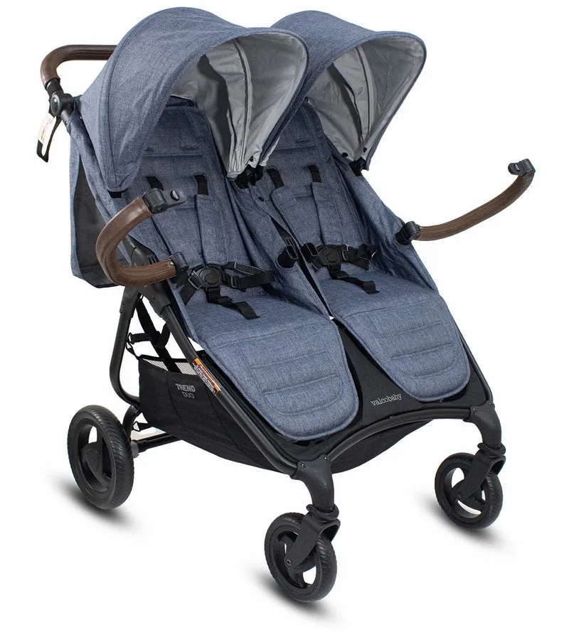 Valco Baby Duo Trend Double Stroller - Denim