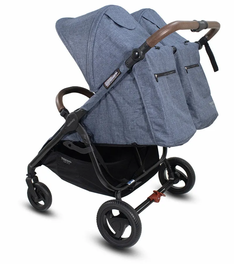 Valco Baby Duo Trend Double Stroller - Denim